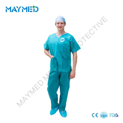 Medical SMS 40-60g Disposable Scrub Suits